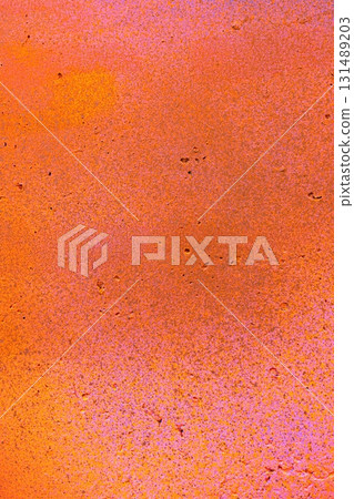 Textured Gradient Background in Orange and Pink with 90s Acid Aesthetic 131489203