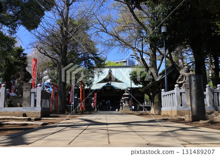東京豐島區雜司谷的雜司谷鬼子母神寺景觀 131489207