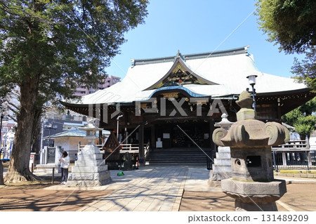東京豐島區雜司谷的雜司谷鬼子母神寺景觀 131489209
