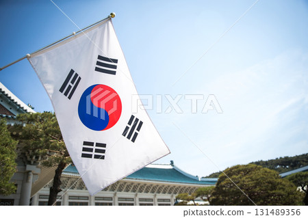 Taegeukgi and the Blue House 131489356