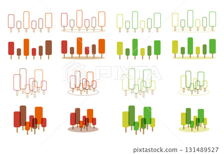 A set of simple and modern abstract trees (forests) A set of simple and modern abstract trees (forests) 131489527