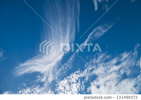 Clouds floating in the blue sky 131490372