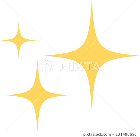 閃閃發光的標記向量插圖素材 閃閃發光的標記向量插圖素材 131490653