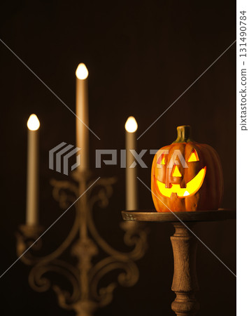 萬聖節圖片:鬼南瓜和蠟燭 萬聖節圖片:鬼南瓜和蠟燭 131490784