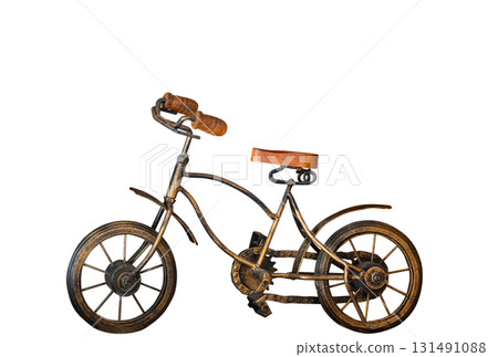 Retro bicycle isolated Retro bicycle isolated 131491088
