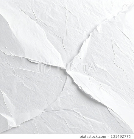 White paper close view texture, rough paper background 131492775