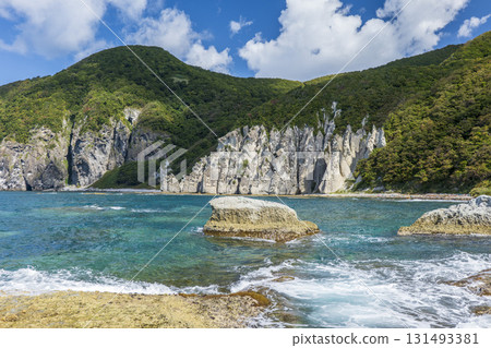Autumn scenery of Hotokegaura, Sai Village, Aomori Prefecture Autumn scenery of Hotokegaura, Sai Village, Aomori Prefecture 131493381