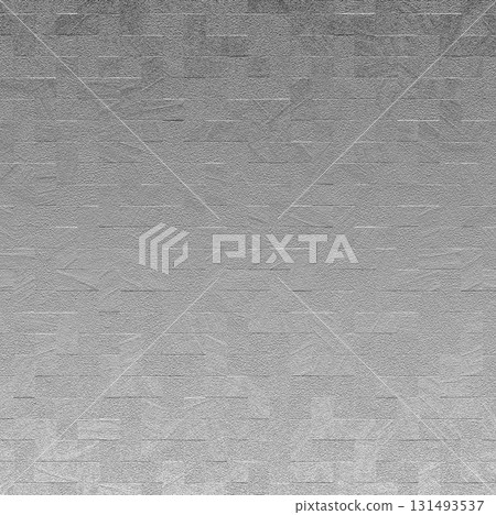 Gray textured wall with embossed abstract pattern 131493537