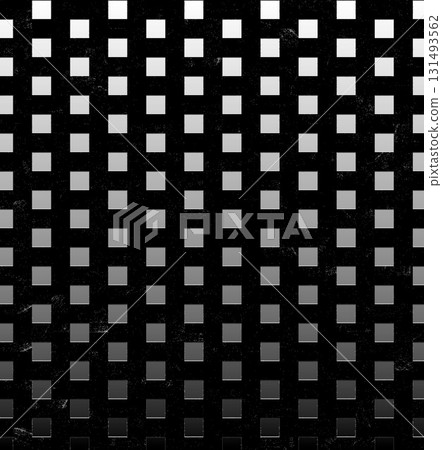 Grayscale square grid pattern with gradient texture Grayscale square grid pattern with gradient texture 131493562