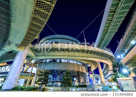 名古屋市黑川交流道夜景 131494869