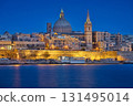 Valletta and Blue Hour 131495014
