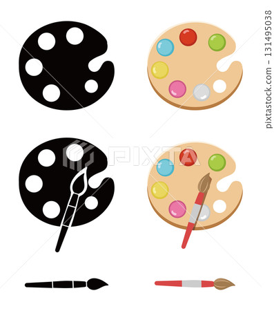 Palette Icon Set Palette Icon Set 131495038