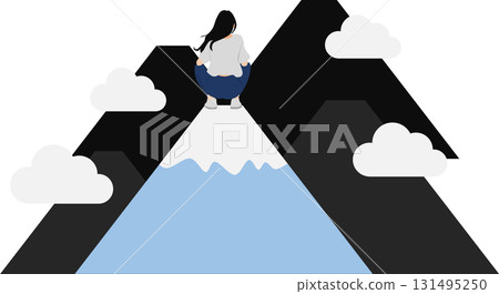 Illustration of a roadmap to achieving your goals Illustration of a roadmap to achieving your goals 131495250