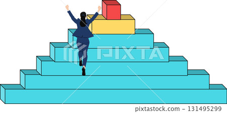 實現目標的路線圖插圖 實現目標的路線圖插圖 131495299