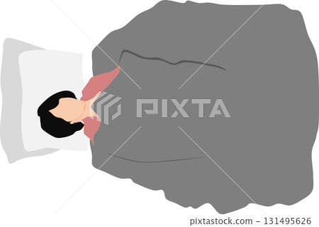 一個女人睡午覺的插圖 一個女人睡午覺的插圖 131495626