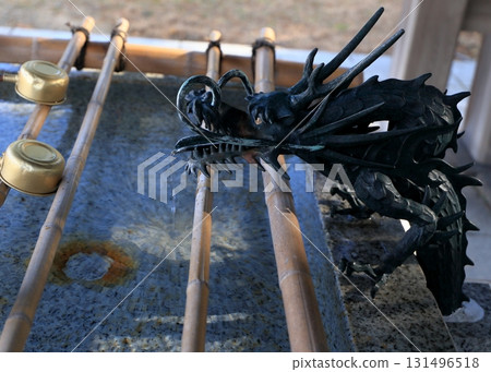 秋田縣護國神社的淨水泉 131496518