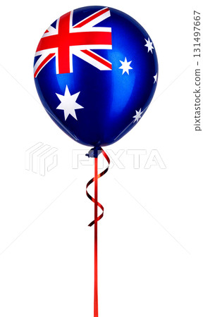 澳洲國旗氣球。 澳洲國旗氣球。 131497667