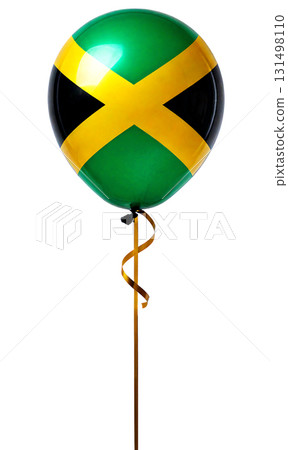 牙買加國旗氣球。 131498110
