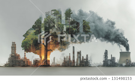 Merging nature and industry in a striking ecological juxtaposition 131498153
