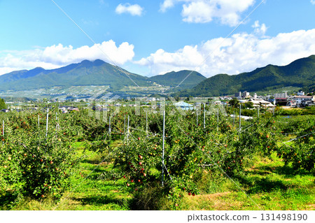 View of Takayashiroyama and the area around Yudanaka Station (Yamanouchi Town, Nagano Prefecture) [September 2025] 131498190