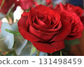 A rose in a bouquet  131498459
