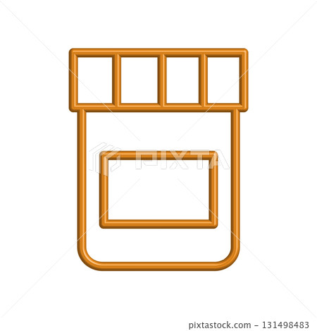 Medicine bottle icon design template Medicine bottle icon design template 131498483