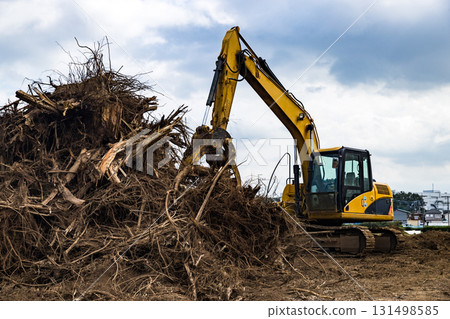 mobile crane 131498585