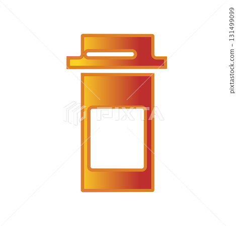 Medicine bottle icon design template Medicine bottle icon design template 131499099