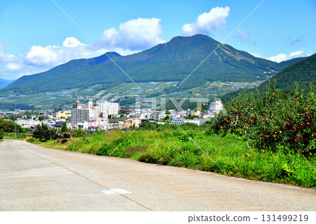 高屋代山及湯田中站週邊景色（長野縣山之內町）[2025年9月] 131499219