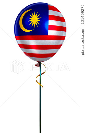 馬來西亞國旗氣球。 馬來西亞國旗氣球。 131499273