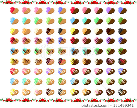 Heart Cookie Set Heart Cookie Set 131499341
