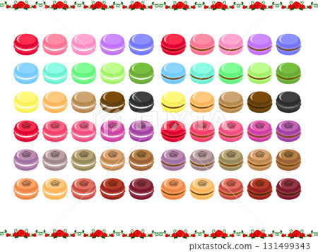 Macaron set 131499343