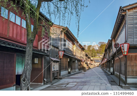 金澤市（石川縣）東茶屋區的傳統街景 131499460