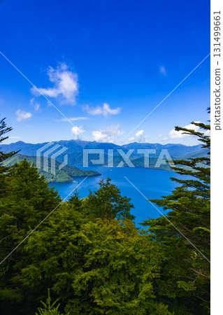 Lake Chuzenji from Hanbetsu Mountain Lake Chuzenji from Hanbetsu Mountain 131499661