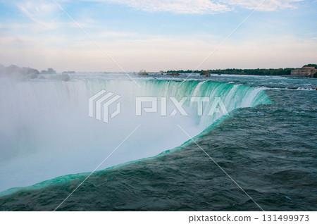 The waterfalls of Niagara in Canada are one of the great wonders of the world 131499973