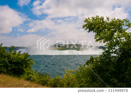 The waterfalls of Niagara in Canada are one of the great wonders of the world The waterfalls of Niagara in Canada are one of the great wonders of the world 131499978