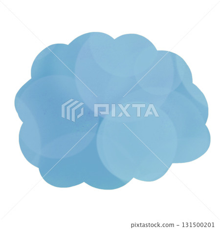 Colorful fluffy frame illustration material Colorful fluffy frame illustration material 131500201