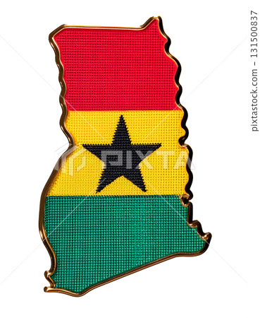 加納地圖旗幟胸針 131500837