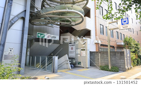 Toei Subway Oedo Line Iidabashi Station Exit C3 131501452