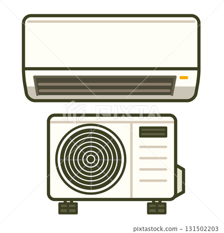 室內和室外冷卻器裝置的圖示 室內和室外冷卻器裝置的圖示 131502203