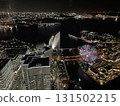 Minato Mirai Ferris Wheel as seen from the Yokohama Landmark Tower observation deck 131502215