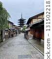 Yasaka Pagoda and streetscape in Higashiyama, Kyoto 131502218