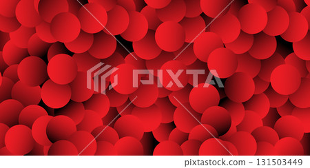 Abstract red background. Circles and spheres. Vector illustration. Abstract red background. Circles and spheres. Vector illustration. 131503449