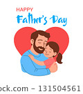 Fathers Day Hug 131504561