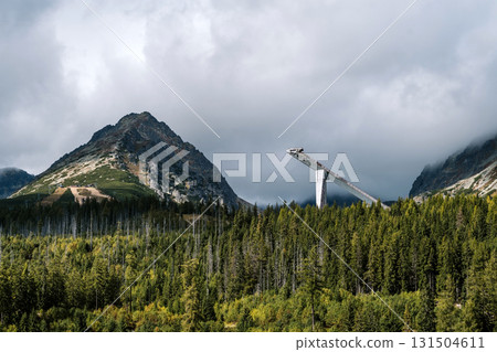 Strbske Pleso, Slovakia: Mountain Lake in the High Tatras Strbske Pleso, Slovakia: Mountain Lake in the High Tatras 131504611