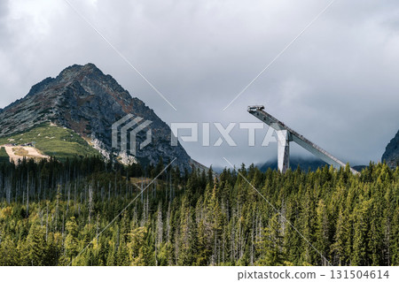 Strbske Pleso, Slovakia: Mountain Lake in the High Tatras Strbske Pleso, Slovakia: Mountain Lake in the High Tatras 131504614