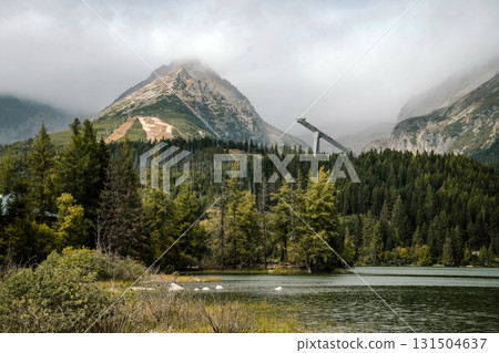 Strbske Pleso, Slovakia: Mountain Lake in the High Tatras Strbske Pleso, Slovakia: Mountain Lake in the High Tatras 131504637
