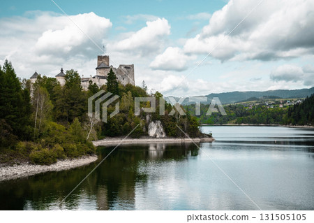 Niedzica Castle by Lake Czorszyn, Poland medieval waterside fortress Niedzica Castle by Lake Czorszyn, Poland medieval waterside fortress 131505105