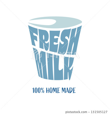 This infographic presents key points about environmental conservation in dairy farming. It emphasizes the value of fresh homemade milk and eco-friendly practices for sustainable living. 131505127