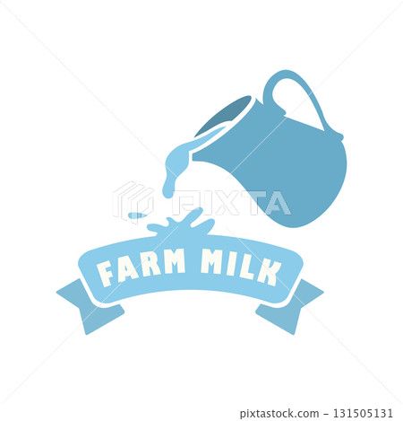 This visual emphasizes environmental conservation in dairy farming by illustrating fresh farm milk. This visual emphasizes environmental conservation in dairy farming by illustrating fresh farm milk. 131505131